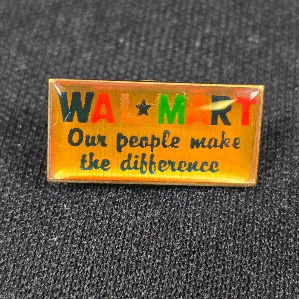 Walmart Our People Make The Difference Lapel Pin Advertising Collectible
